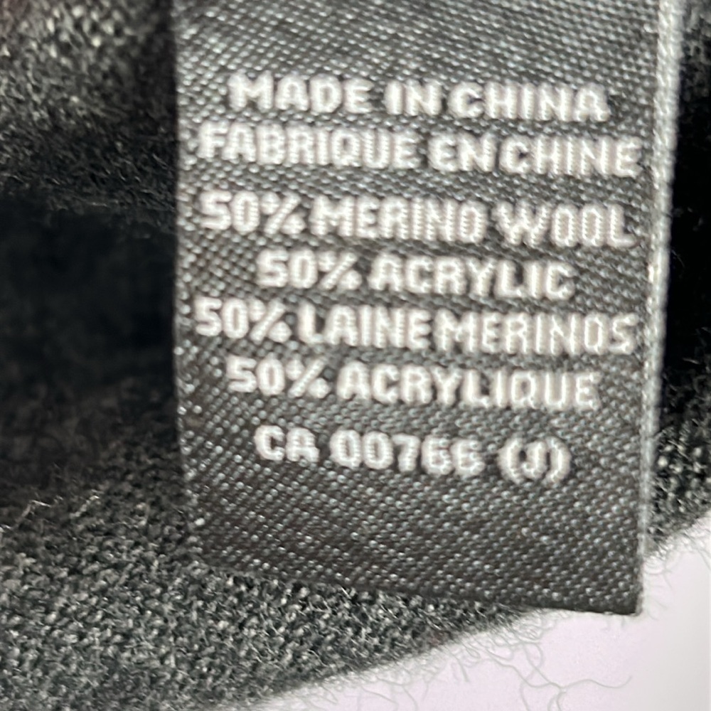 Britches Merino Wool Blend Crew Neck Long Sleeve Knit Sweater Medium Grey - Picture 10 of 11